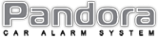 Логотип компании Pandora car alarm system