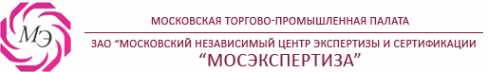 Логотип компании Мосэкспертиза АО