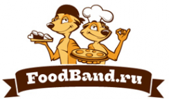 Логотип компании FoodBand.ru служба доставки пиццы