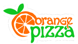 Логотип компании Orange Pizza