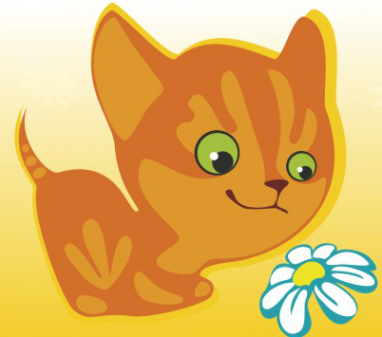 Логотип компании Оранжевая Кошка