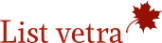 Логотип компании Лист ветра