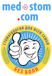 Логотип компании Мед-Стом.Ком