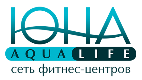Логотип компании AQUA ЮНА LIFE