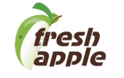 Логотип компании Свежее яблоко