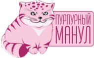 Логотип компании Пурпурный Манул