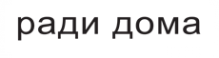 Логотип компании Ради Дома PRO