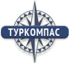 Логотип компании Туркомпас