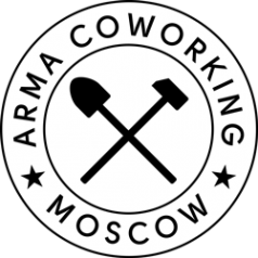 Логотип компании ARMA Коворкинг