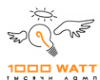Логотип компании 1000 ватт