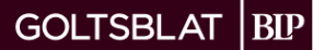 Логотип компании Goltsblat BLP