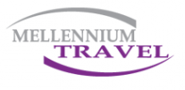 Логотип компании MELLENNIUM TRAVEL