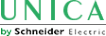 Логотип компании Магазин &quot;Unica&quot; занимается продажей выключателей, розеток и другим электрооборудованием.