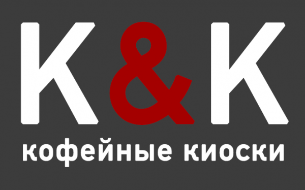 Логотип компании kik кофе киоск