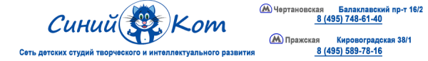 Логотип компании Синий Кот