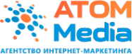 Логотип компании ATOM Media