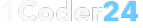 Логотип компании 1Coder24