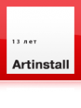 Логотип компании Artinstall