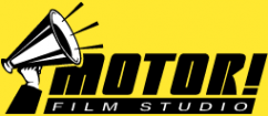 Логотип компании Мотор фильм студия