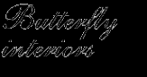 Логотип компании Butterfly interiors