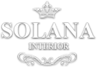 Логотип компании Solana интерьер