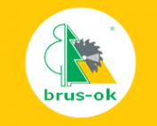 Логотип компании Brus-ok