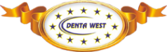 Логотип компании DENTA WEST