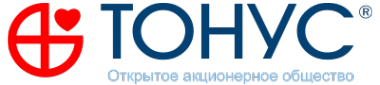 Логотип компании Тонус АО