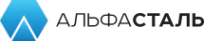 Логотип компании Альфа-Сталь