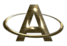 Логотип компании АТОН