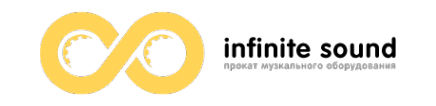 Логотип компании Infinity Sound