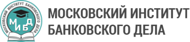 Логотип компании Московский институт банковского дела