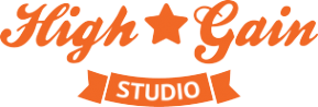 Логотип компании High-Gain studio