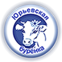 Логотип компании Юрьевская буренка