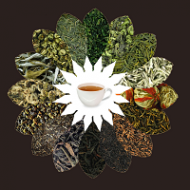 Логотип компании Цвета чая