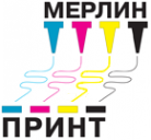 Логотип компании Мерлин Принт