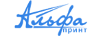 Логотип компании Альфа Принт
