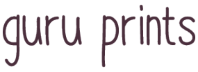 Логотип компании Guru Prints