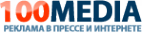 Логотип компании 100Медиа