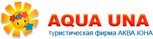 Логотип компании АКВА ЮНА