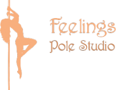 Логотип компании FEELINGS POLE STUDIO