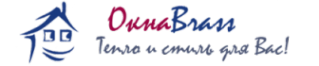 Логотип компании Окна Брасс