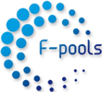 Логотип компании F-pools