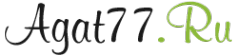 Логотип компании Агат77