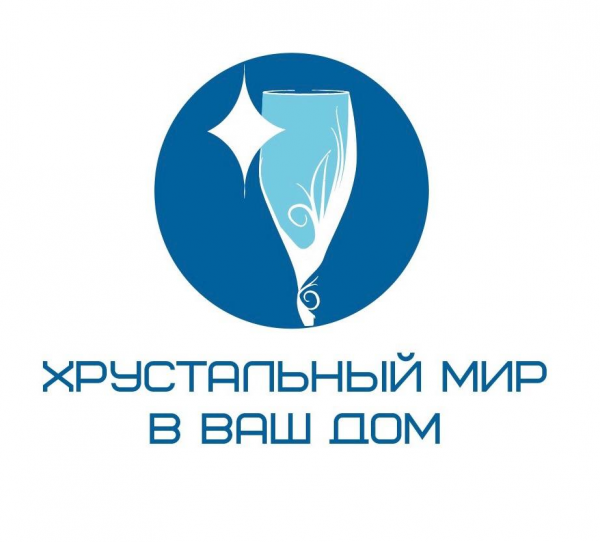 Логотип компании Хрустальный мир