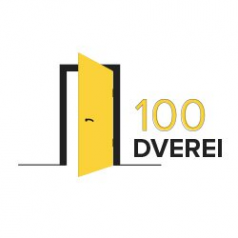 Логотип компании 100 Дверей