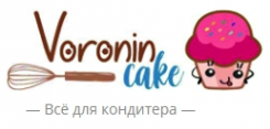 Логотип компании Товары для кондитеров в интернет-магазине Voronin Cake в Москве