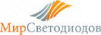 Логотип компании Мир светодиодов Логотип компании Мир светодиодов