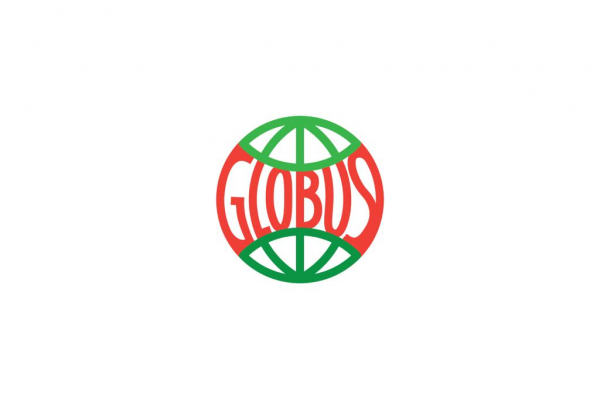 Логотип компании «GLOBUS» Клуб активного отдыха и развития. Волейбол и Йога.