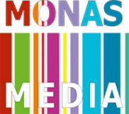 Логотип компании «Монас Медиа»